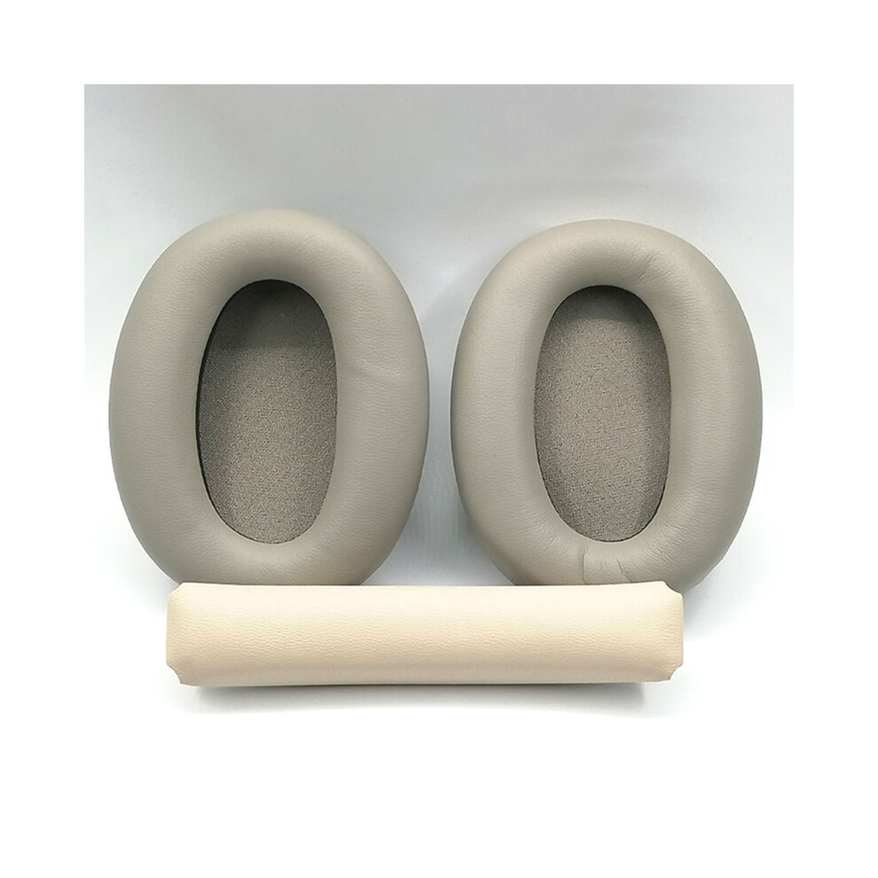 (Gold) Headphone Cover + Headband Set For Sony Mdr-1000X Wh-1000Xm2 Headphones Gold 320997672791