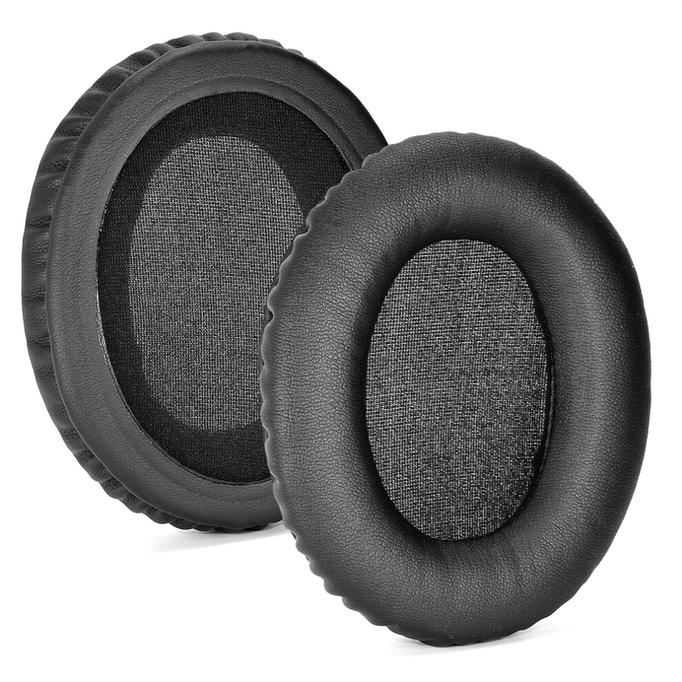 Black (Black) 2Pcs Replacement Wireless Headset Earmuffs Cover For Hyperx Cloud Flight/Flight S