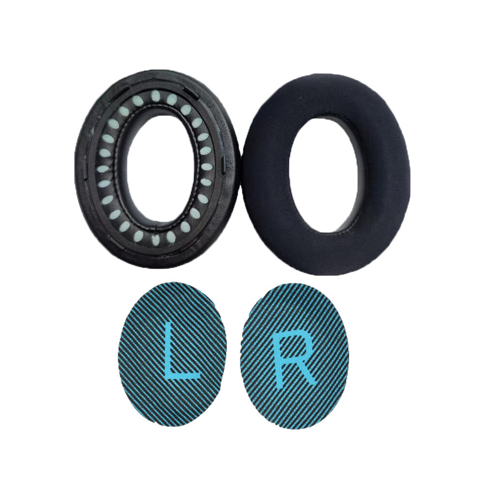 (Blue) Gel Ear Pad Cushion Replacement For Bose Quietcomfort 35 Qc35 Earpad Headphone Blue 320997674542