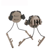 (Sand) 1 Pair Tactical Helmet Accessories Helmets Rail Adapter Adjustable Rail Bracket