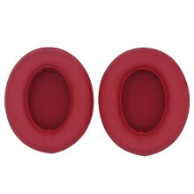 (Deep Red) Ear Pad Cushion Replacement For Monster Beats Studio By Dr.dre 3.0 Headphones