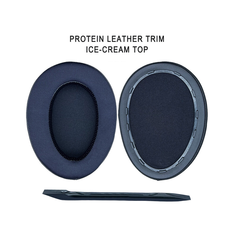 (Ice Silk) ?Egg Leather Ear Pads Foam Cushion For Hifiman Ananda Bt Headphone White 320997666875