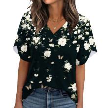 Zomertop voor dames, zonder positie en met-Zwart XL