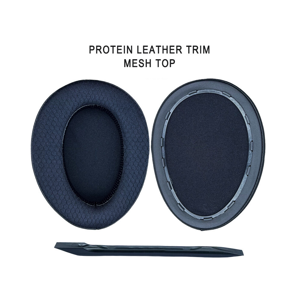 (Mesh) ?Egg Leather Ear Pads Foam Cushion For Hifiman Ananda Bt Headphone White 320997666868
