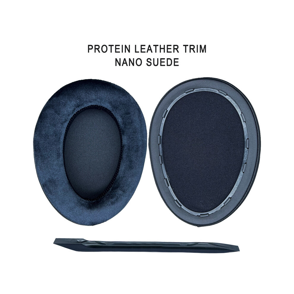 (Velvet) ?Egg Leather Ear Pads Foam Cushion For Hifiman Ananda Bt Headphone White 320997666882