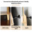 2 Pcs Adjustable Threaded Bed Frame Anti-Shake Tool,Headboard Stoppers,Bedside Antishake Telescopic Support Stabilizer Headboard Stopper Stabilizer 3