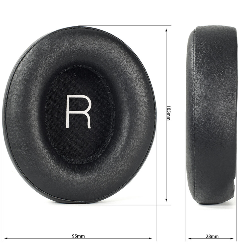 (Black) 1 Pair Headphone Replacement Comfort Earmuffs For Shuer Aonic 50 Headphones Black 320997684060