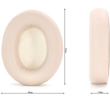 (B-Protein Leather) For Beats Studio Pro Headphones Cushion Comfort Foam Replacement Cover