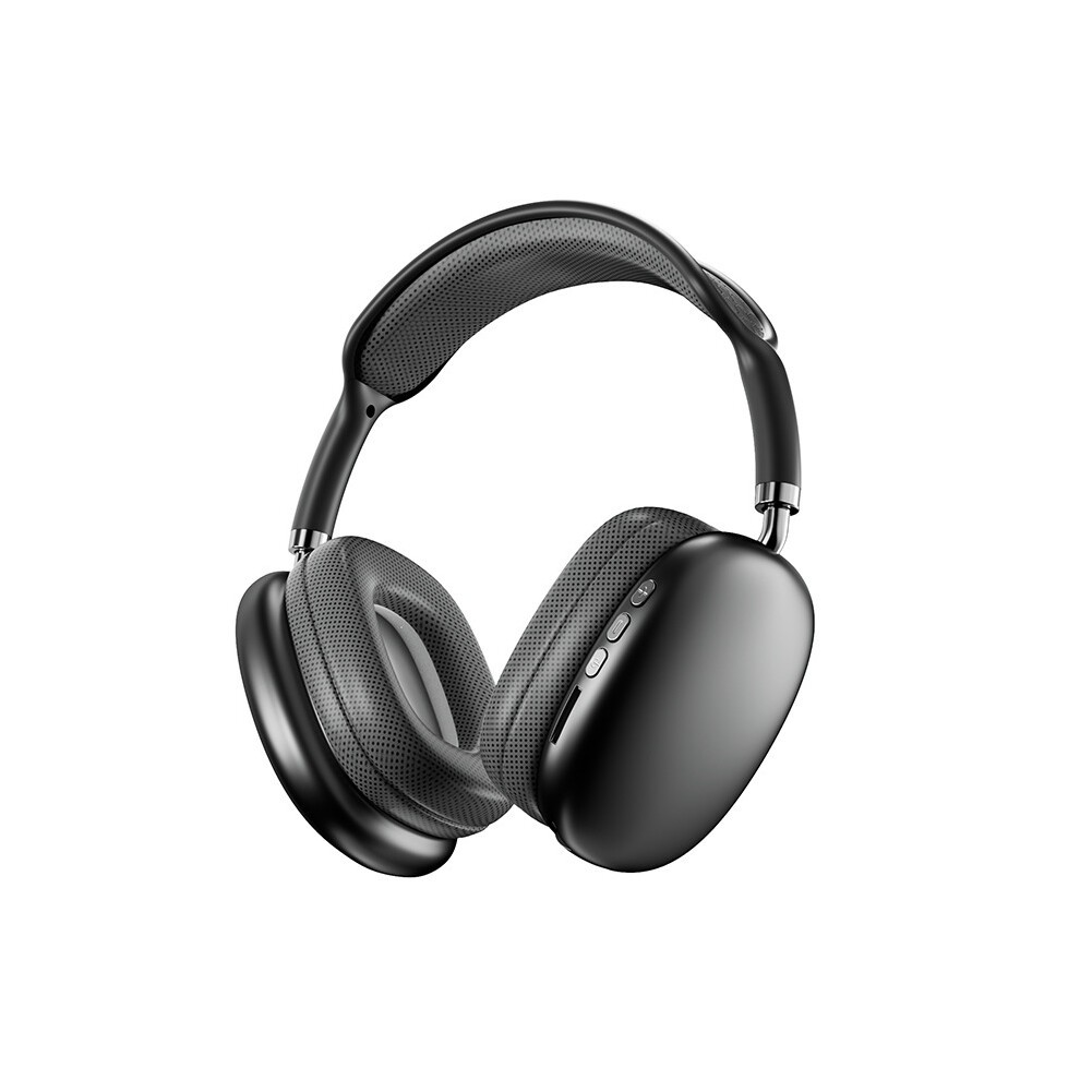 (Black) Bluetooth Wireless Headphones With Mic Noise Cancelling Headsets Stereo Sound Black 320997685197