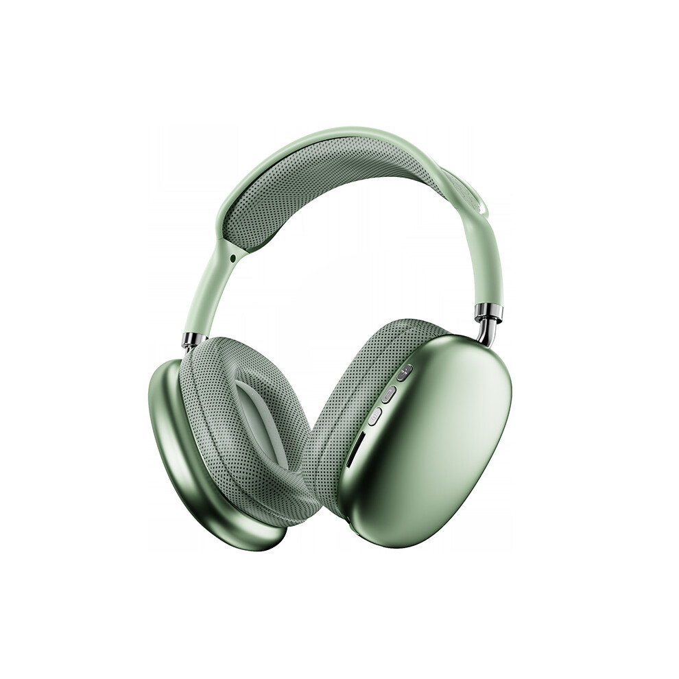 (Green) Bluetooth Wireless Headphones With Mic Noise Cancelling Headsets Stereo Sound Green 320997685203