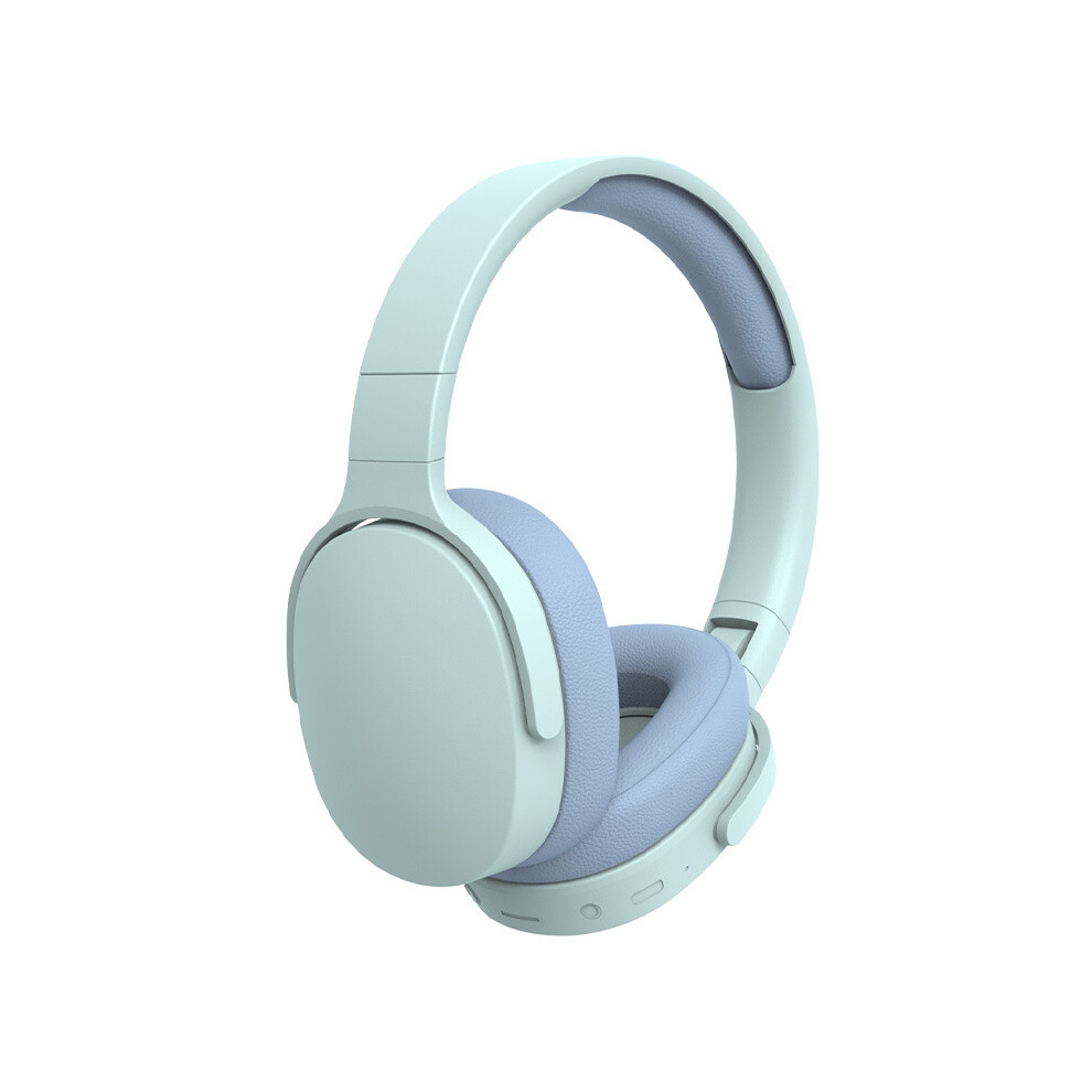 (Blue) P2961 Noise-Cancelling Wireless Tooth Headset Stereo For Phone Computer Blue 320997685432