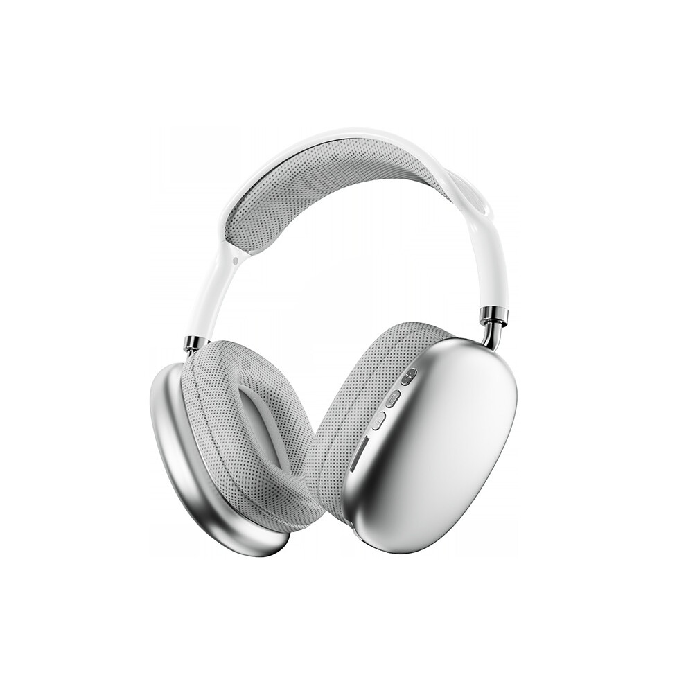(White) Bluetooth Wireless Headphones With Mic Noise Cancelling Headsets Stereo Sound White 320997685234
