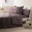 Sancarlos - Bed Pillowcase, 100% Cotton, Grey, Pillowcase 75 cm 2