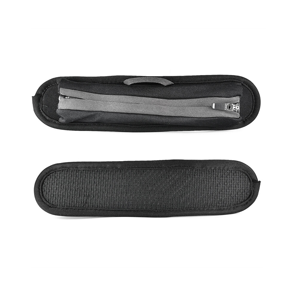 (Black) Headphone Headband Cover Zipper Cushion Protective Pad Head Beam Cover Black 320997686194