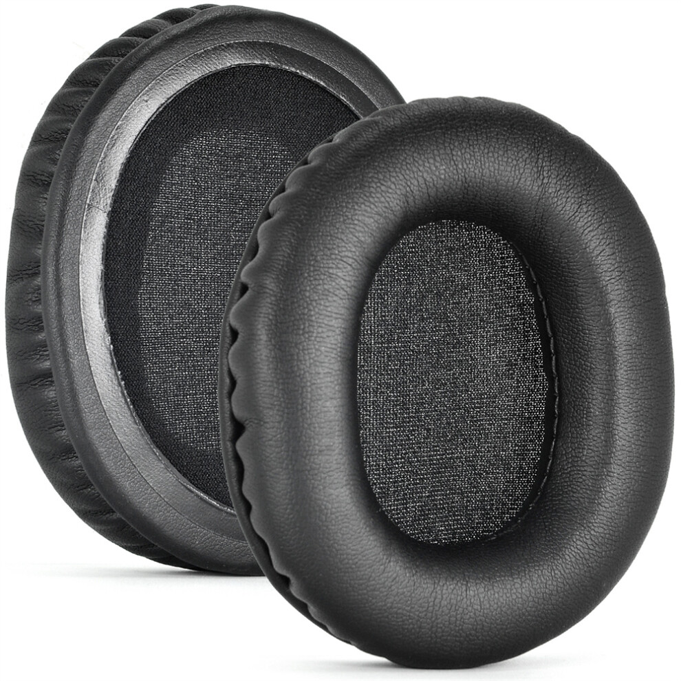 (Black) 1 Pair For Audio-Technic Ath-Sr30bt Replacement Over-Ear Headphone Mesh Sponge Cover Black 320997686330