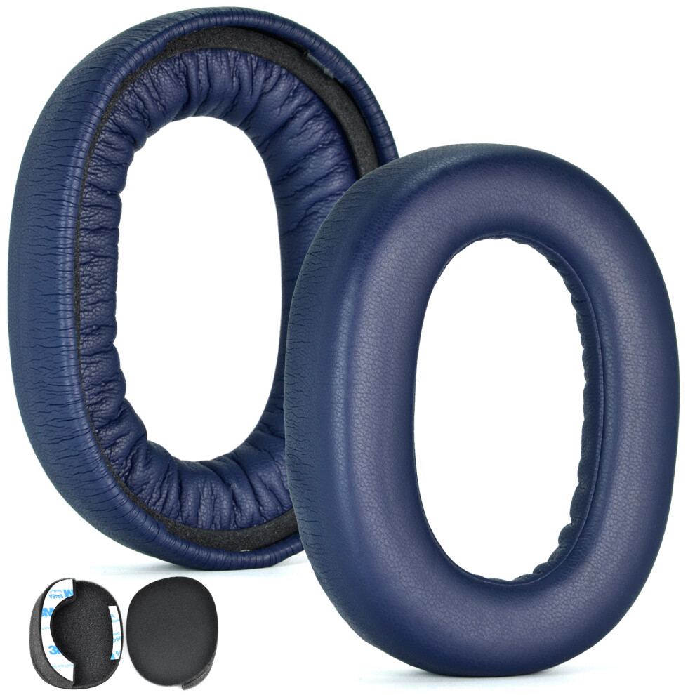 (Blue) 1 Pair Replacement Earpad Cushion Cover For Jabra 85H Headphone Earmuff Blue 320997686101