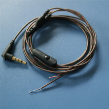 3.5MM Jack Headphone Cable with Mic DIY Headphone Cable Semi-finished Cable