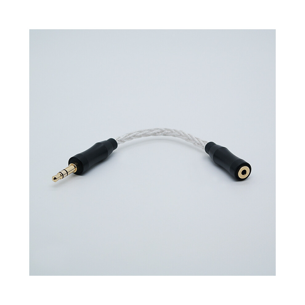 (3.5 Stereo ) 1Pcs Adapter Cable 2.5 Balanced Female To 3.5 Stereo/4.4 Balanced Male Silver 320997687078