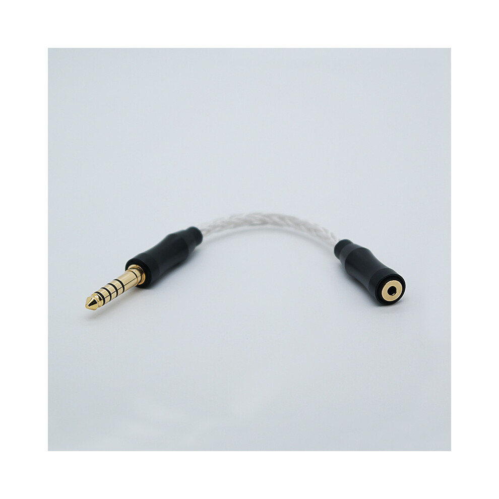 (4.4 Balanced Male ) 1Pcs Adapter Cable 2.5 Balanced Female To 3.5 Stereo/4.4 Balanced Male Silver 320997687085