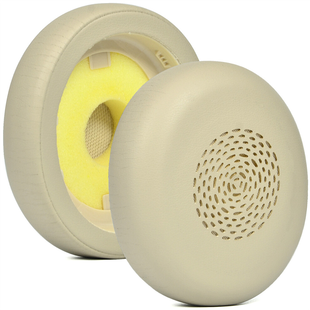 (Beige) A Pair Of Replacement Ear Pads Cushions For Jabra Evolve2 75 Headphone Cover Beige 320997687504