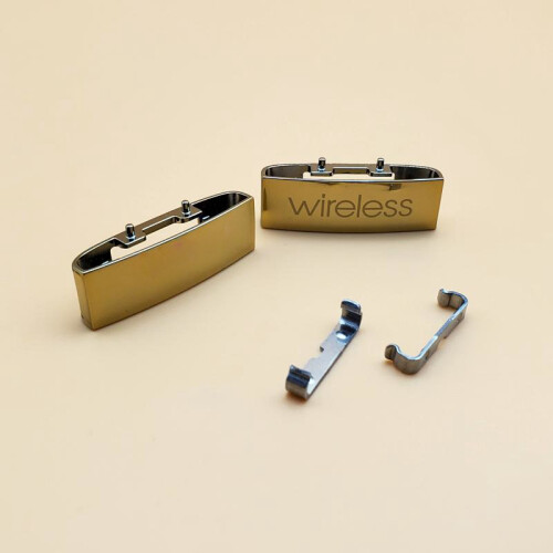 (Gold) 1Pair Replacement Hinge Headband Connector Part for Beats Studio 2/3 Wireless