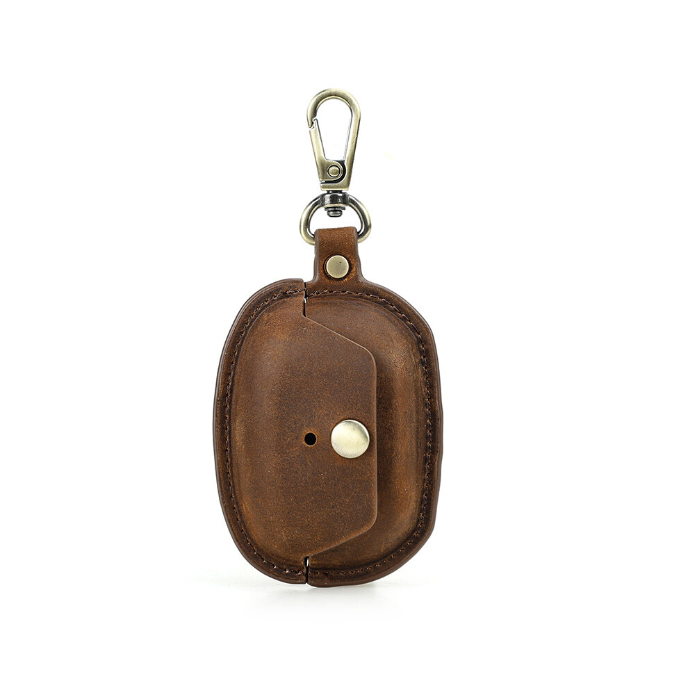 (Curry) 1Pcs For Sony Wf-1000Xm5 Case Leather Cover Retro Earphones Protective Skin Case 320997688587