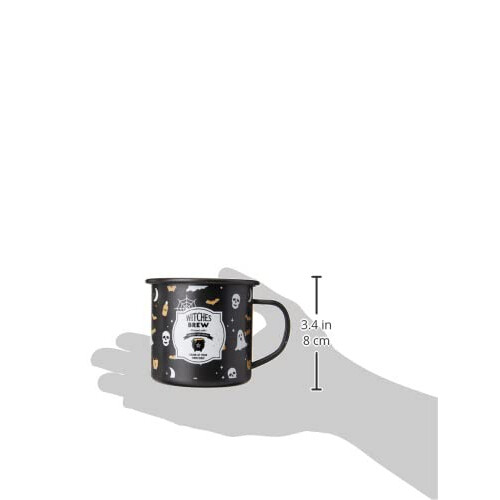 Something Different Enamel Mug | Witches Brew | 1 Piece | White | 325 ml 2