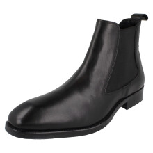 (Black, UK 12) Mens Amen Smart Chelsea Boots - Dundalk