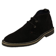 (Black, UK 8) Mens Ben Sherman Desert Boots - Logan Mod