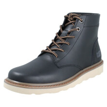 (Black, UK 10) Mens Caterpillar Lace Up Ankle Boots - Narrate