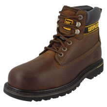 (Brown, UK 6) Mens Caterpillar Safety Boots Holton P708025