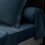 douceur d'int?rieur, Percale Midnight Blue Cotton Percale Pillowcase 50x70cm 5