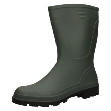 (Green, UK 11) Adults Spot On Plain Calf High - Bully 2 Wellingtons