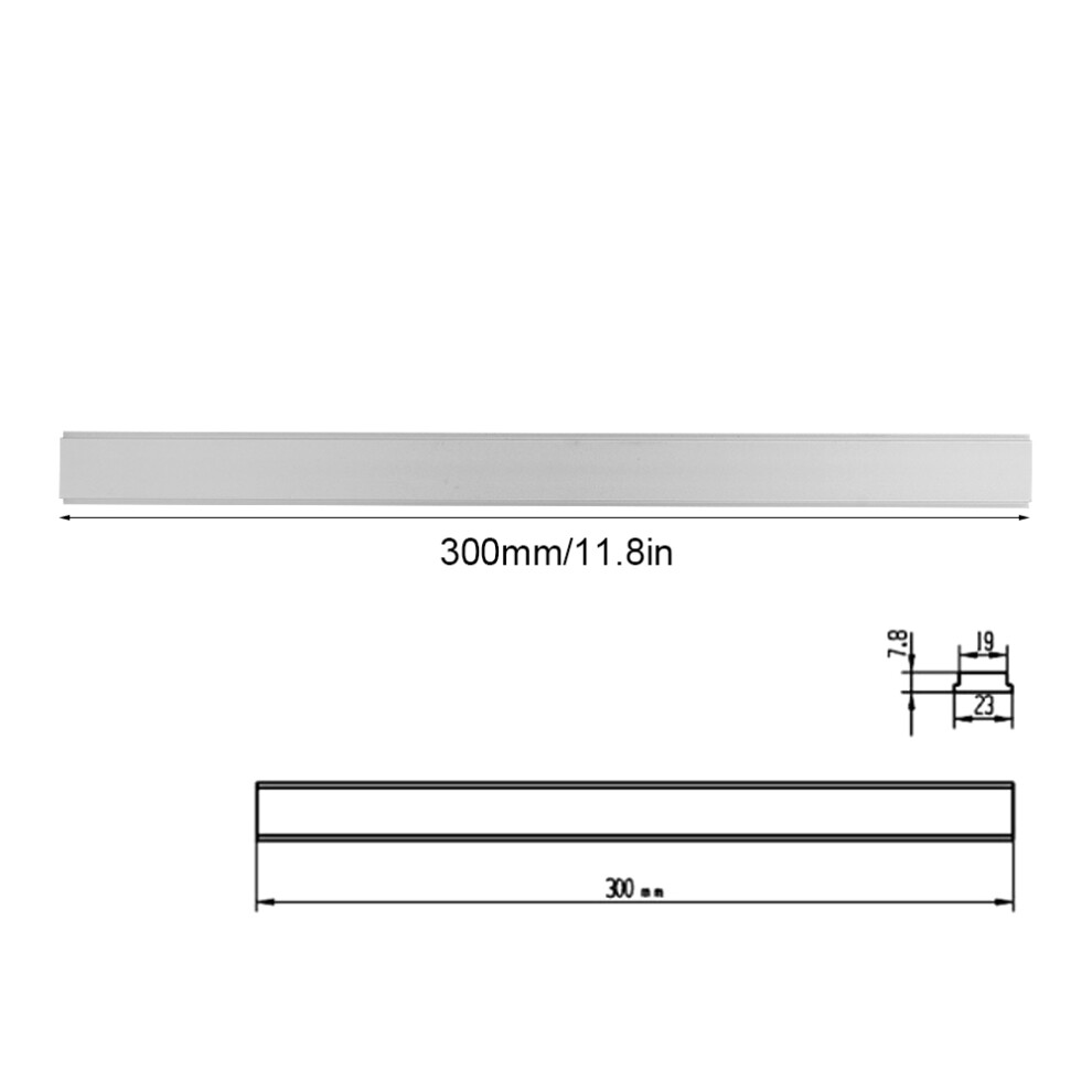 Aluminium Alloy Miter T-Track for Router Tables