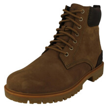 (Brown, UK 8) Mens Clarks Gore-Tex Ankle Boots - Rossdale Hi GTX