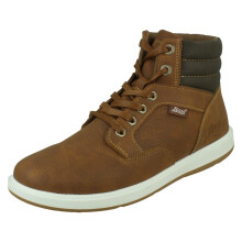 (Brown, UK 10) Mens G.H. Bass Casual Ankle Boots - Clint 713629