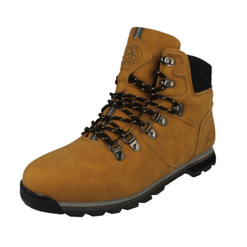 (Tan, UK 7) Mens Penguin Ankle Boots - Elder