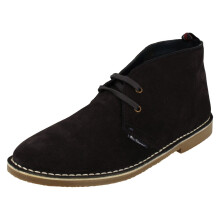 (Navy, UK 10) Mens Ben Sherman Desert Boots - Hunt