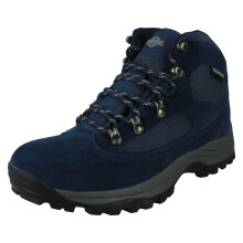 (Navy, UK 10) Mens Northwest Territory Lace Up Waterproof Hiking Boots - Kendal