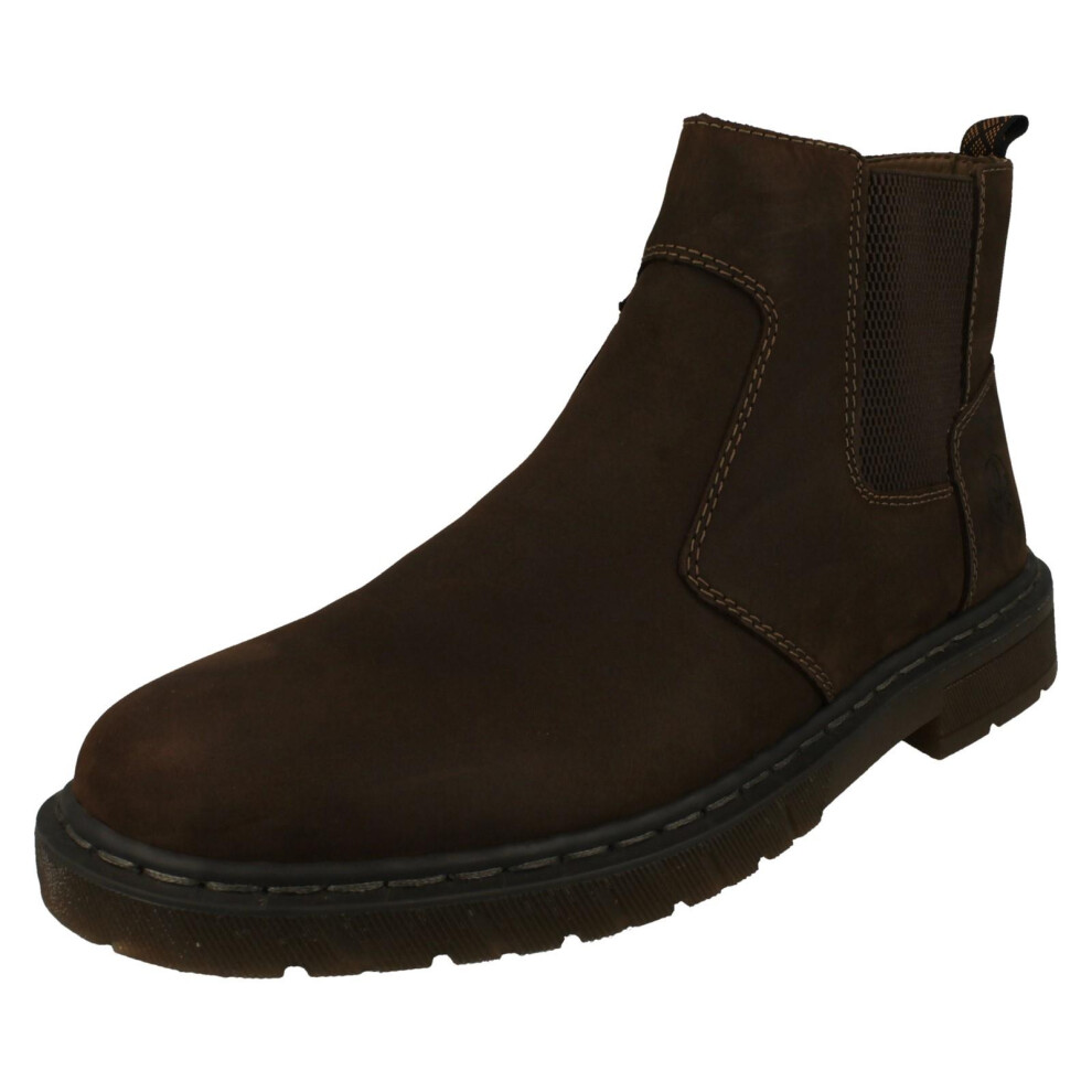 Rieker (Brown, Uk 11) Mens Warm Lined Dealer Boots 31650