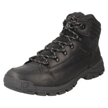 (Black, UK 10) Mens Caterpillar Walking Ankle Boots - Threshold Hiker Wp P725957