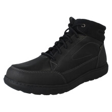 (Black Warmlined, UK 8.5) Mens Clarks Lace Up Gore-Tex Warm Lined Smart Casual Boots - Maptsone Hi GTX