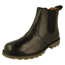 (Black, UK 12) Mens Catesby Dealer Boots CX01AT