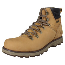 (Beige, UK 12) Mens Caterpillar Boots - Sire WP Mid