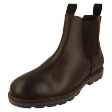 (Waxy Brown, UK 8) Mens Northwest Territory Waterproof Chelsea Ankle Boots - Wells
