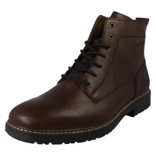 (Brown, UK 10.5) Mens Rieker Fleece Lined R-Tex Ankle Boots 33143