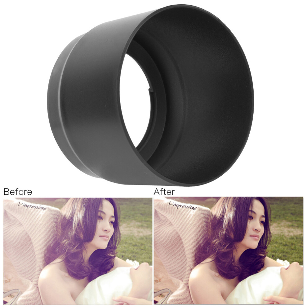 Lens Hood Et-65B Compatible With Canon Ef 70-300Mm F/4-5.6 Is Usm Black 4991393808594
