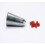 PME JEM Drop Flower Piping Nozzle no. 2D, Plastic, Silver Plastic 3
