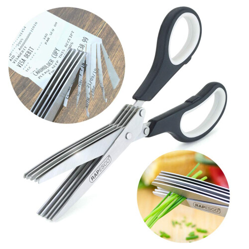 Rapesco 1599 5 Bladed Herb Scissor/Paper Shredder 1