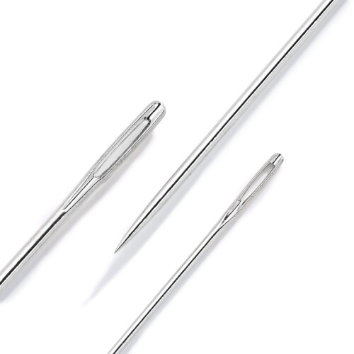Prym Prym - Long Assorted Steel Silver (No.3-9) Darning Needles - 10 Pieces 1